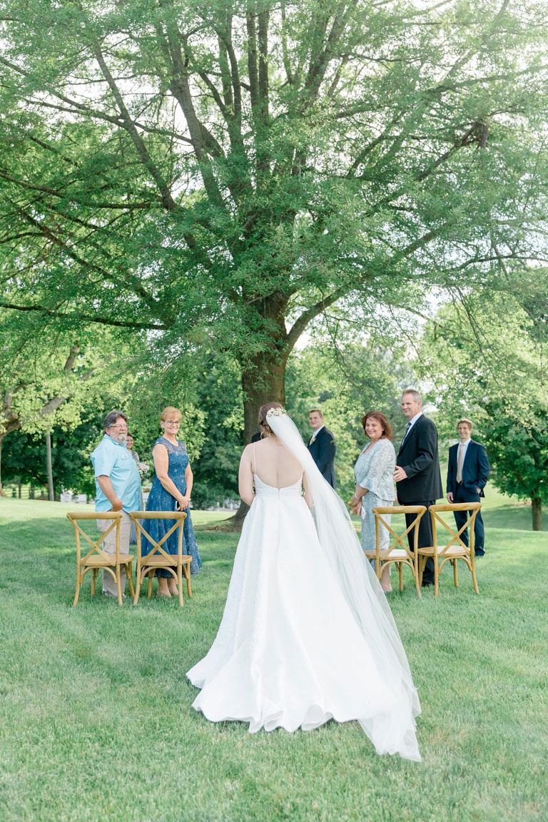 Buổi lễ bên cây Bên ngoài màu xanh Virginia Vi đám cưới Sự kiện thân mật Ngày trọng đại