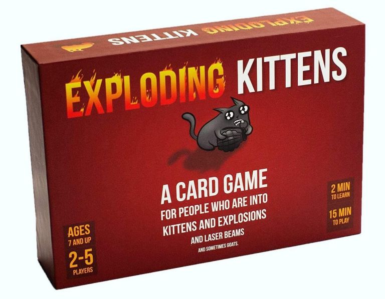 Trò chơi bài hay nhất dành cho các cặp đôi Exploding Kittens