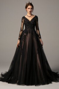 Váy cưới đen Cocomelody - CW2336
