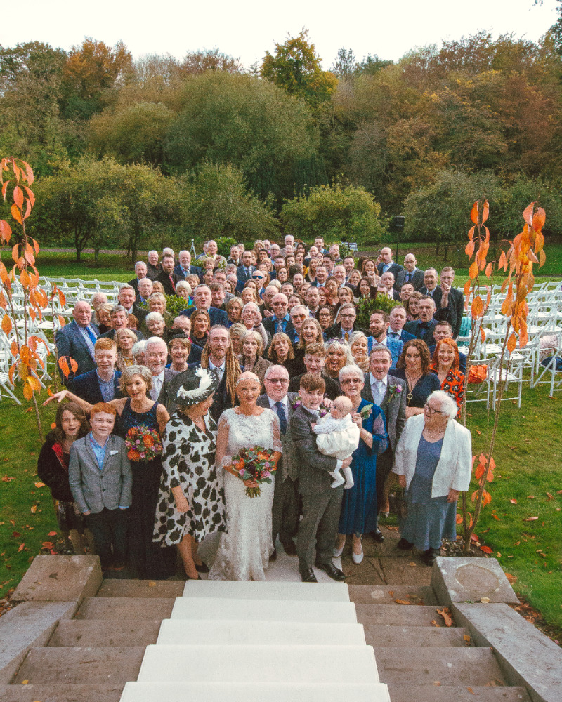 KarenLiam Wedding27102019 FirechildPhotography 2366 - Pumpkins & Prosecco trong đám cưới Samhain thoải mái này