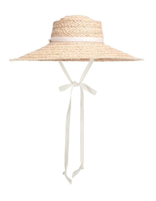 Zimmermann Wide Brim Boater Cute Summer Sun Hats for Your Wedding or Elopement Bridal Musings - 25 chiếc mũ cô dâu mùa hè hợp thời trang cho chuyến đi của bạn Cottagecore