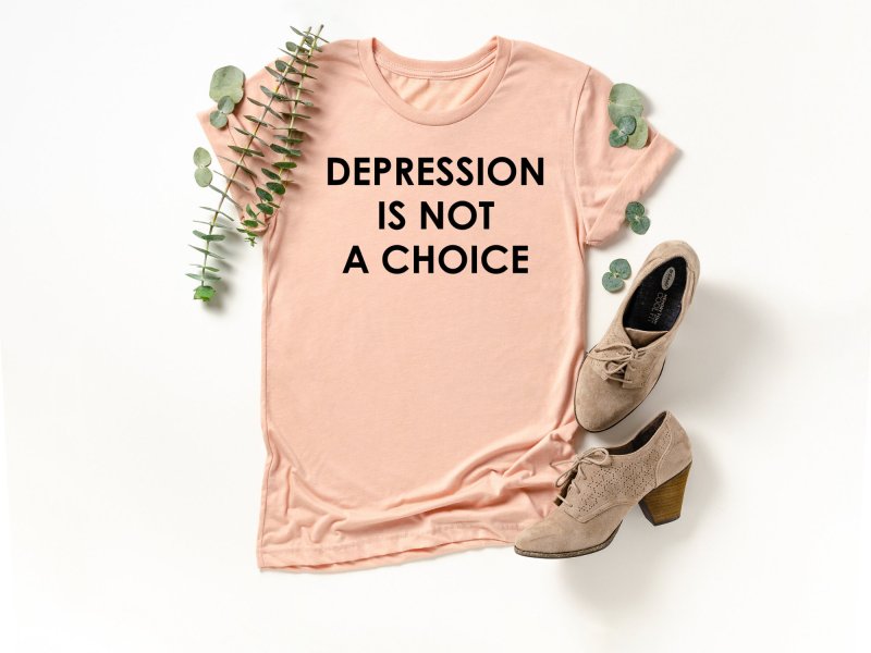 Trầm cảm không phải là một sự lựa chọn áo sơ mi có sẵn từ CouerCollective