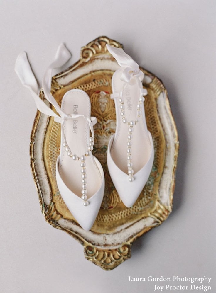 10 Beautiful Bridal Flats Bella Belle Shoes Lulu Pearl Flats - 20 đôi giày cưới bằng phẳng (sang trọng như giày cao gót)