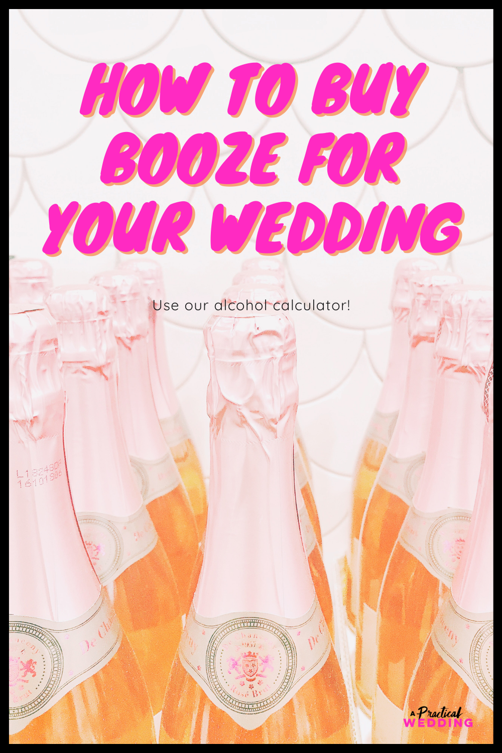 use a wedding alcohol calculator to buy booze for your event