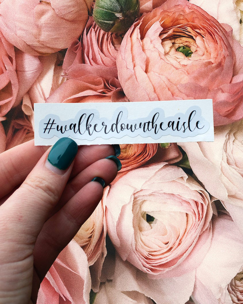 Wedding Hashtag Sticker Creative Ways to Display Your Wedding Hashtag Bridal Musings 2 copy - 10 cách sáng tạo để hiển thị Hashtag đám cưới của bạn