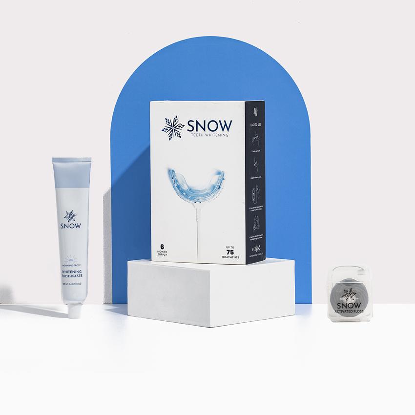 Teeth whitening products from Snow