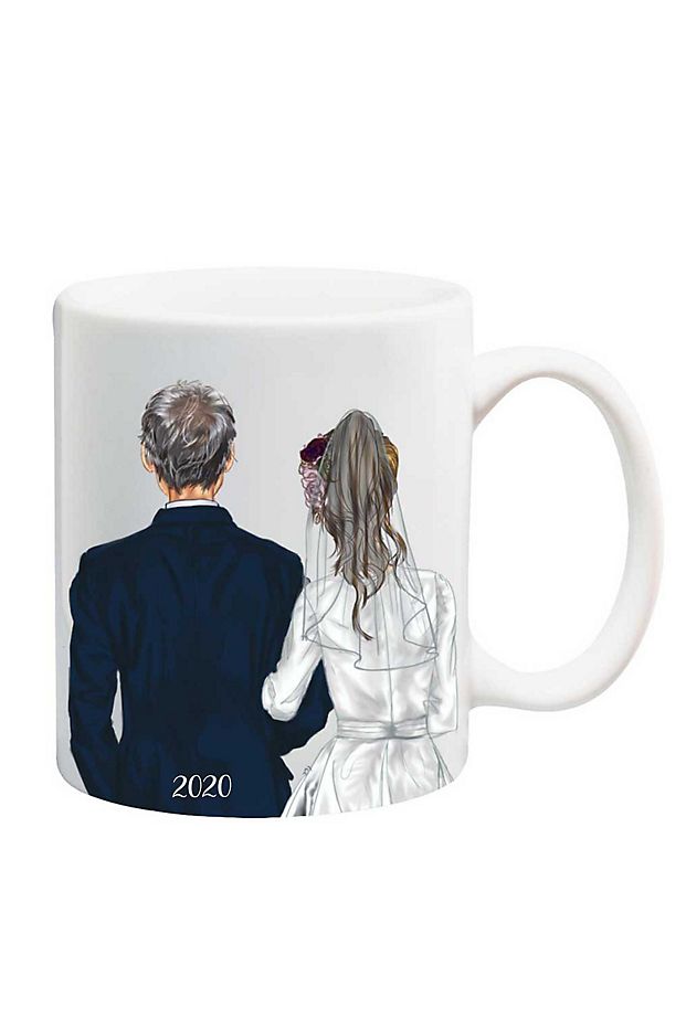 MG10025 fob silhouette mug - Quà cưới được cá nhân hóa - David's Bridal Blog