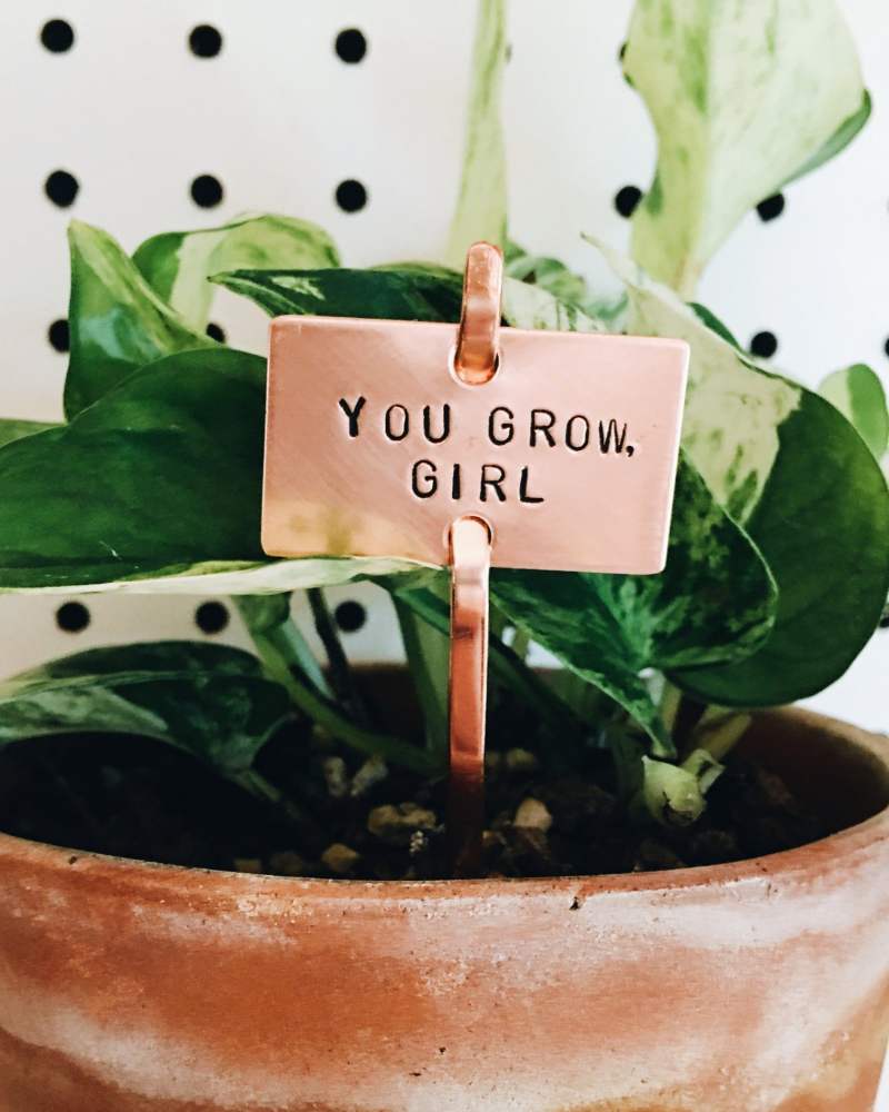 Bút đánh dấu cây You Grow Girl từ người bán Etsy SimpleStamp