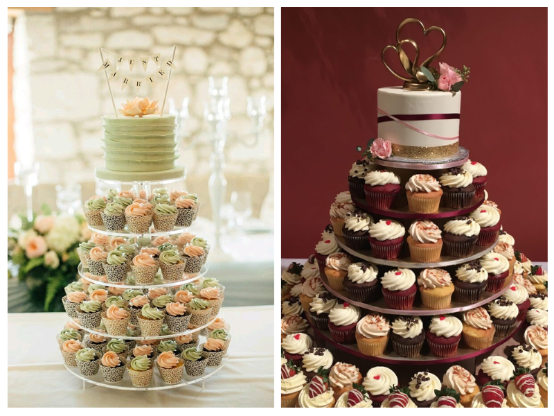 Bánh cưới Cupcake