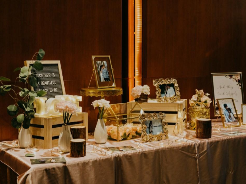 trang trí bàn Gallery đám cưới 2