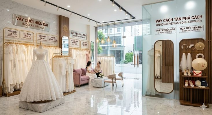 cách chọn váy cưới đẹp