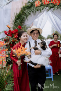 chọn áo vest cưới chú rể