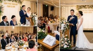 mẫu lời phát biểu cảm ơn trong đám cưới