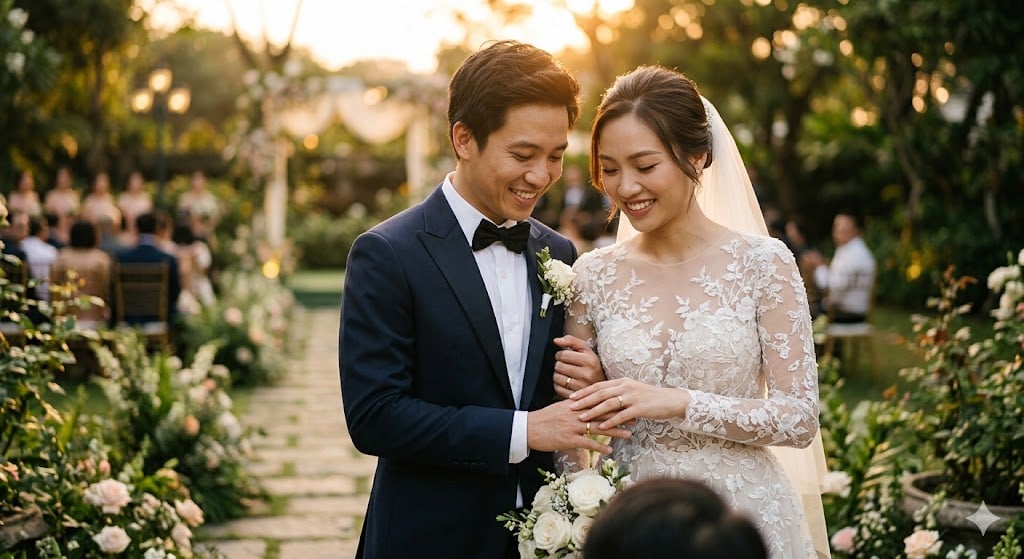 đeo nhẫn cưới ngón nào
