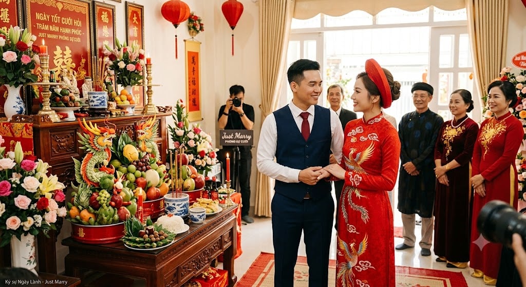 ngày tốt cưới hỏi 2026