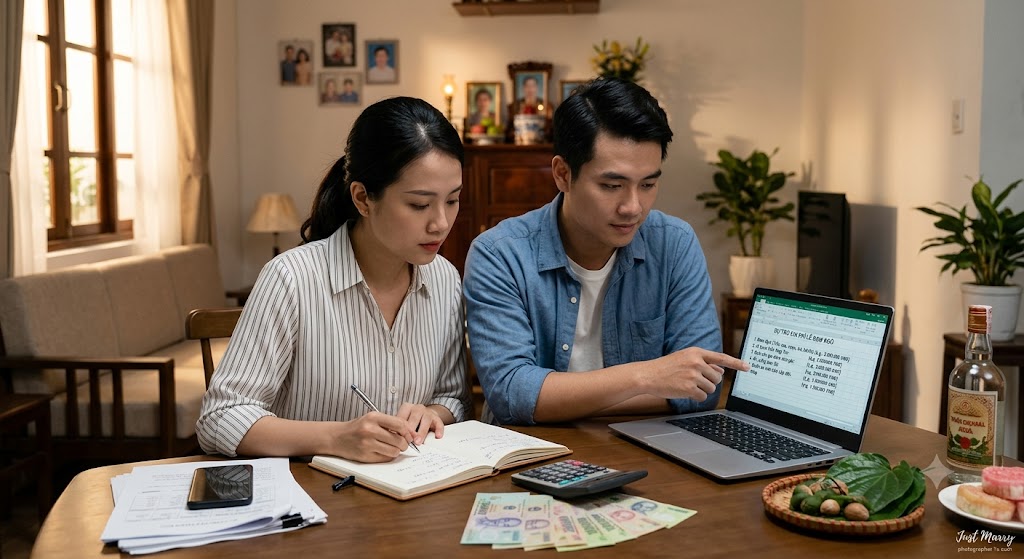 chi phí lễ dạm ngõ