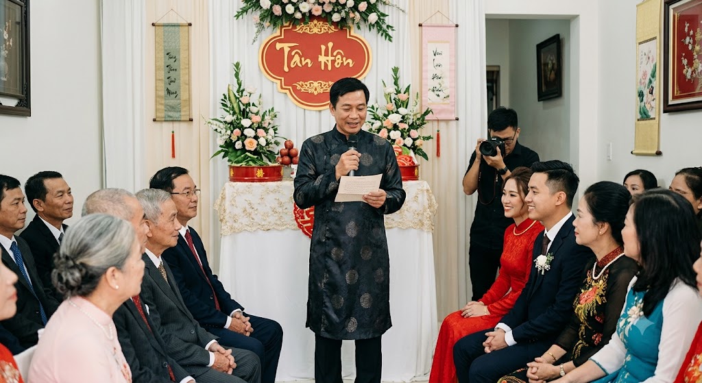 mẫu phát biểu lễ tân hôn