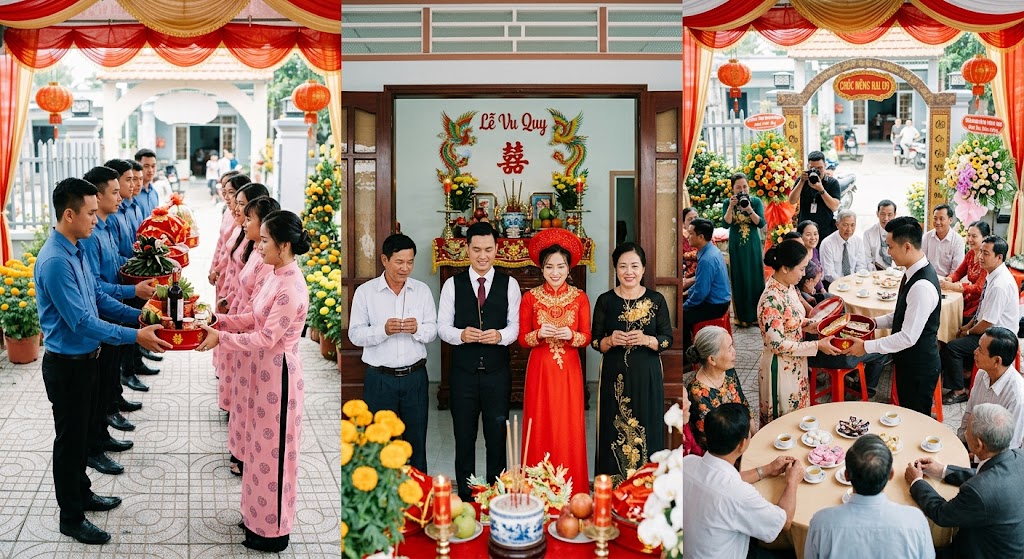 trình tự lễ vu quy