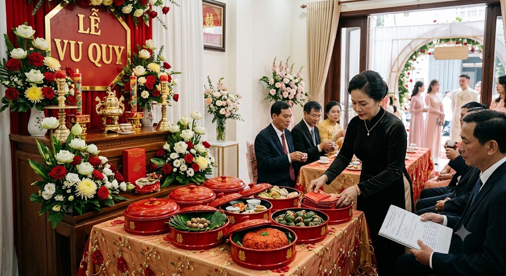 chi phí lễ vu quy
