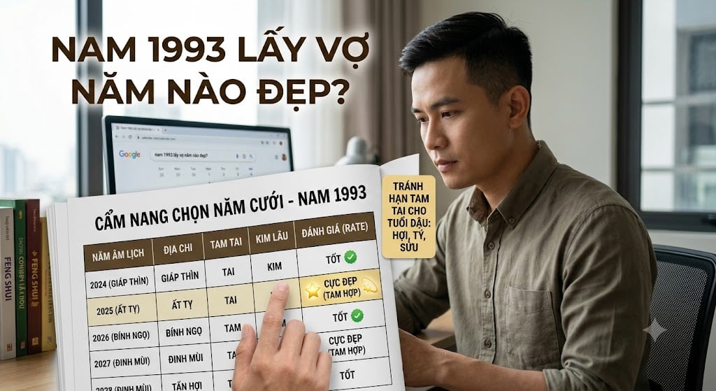 nam 1993 lấy vợ năm nào đẹp